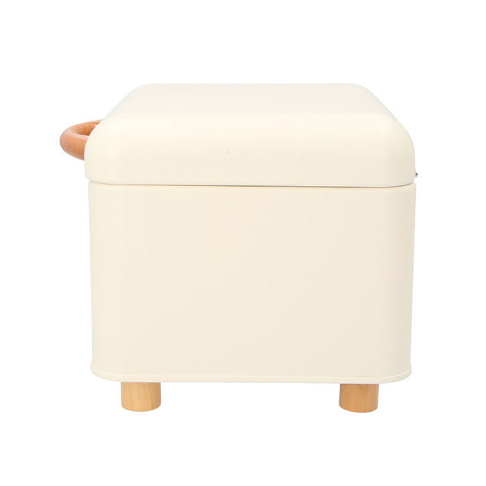 * blue kitchen storage counter on mail order stylish stock box bread case bread case lovely simple smaller compact 