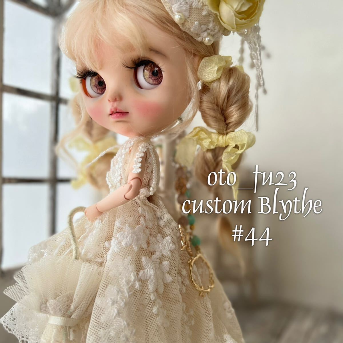 oto_fu23* Custom Blythe 『寂しん坊のアナと小さな妖精』カスタム