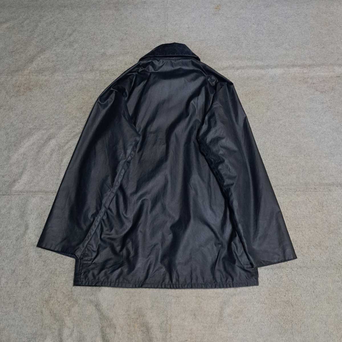 80s 希少サイズ　ほぼ新品　34 　ネイビー　 バブアー 　ビューフォート barbour beaufort　　 ビデイル　bedale ヴィンテージ　90s _画像3