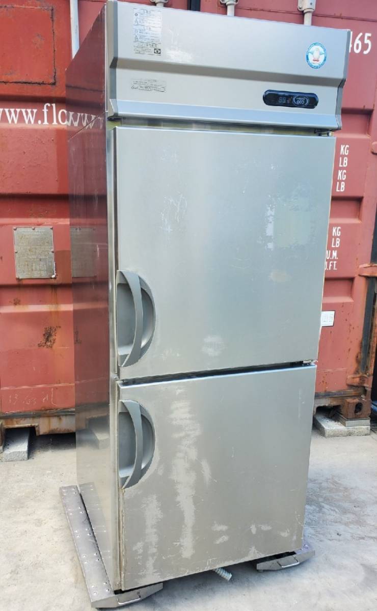 特価 M1689-5 フクシマ 冷蔵庫 2枚 ARD-080RM W755×D800×H1940㎜ 単相