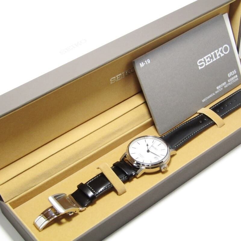 1円～】美品 SEIKO セイコー プレザージュ SARX065 琺瑯 自動巻き