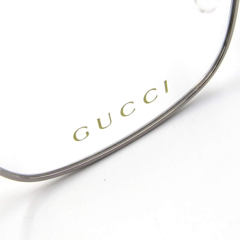 55%以上節約 GUCCI メガネフレーム メタルシルバー 140 - htii.edu.kz