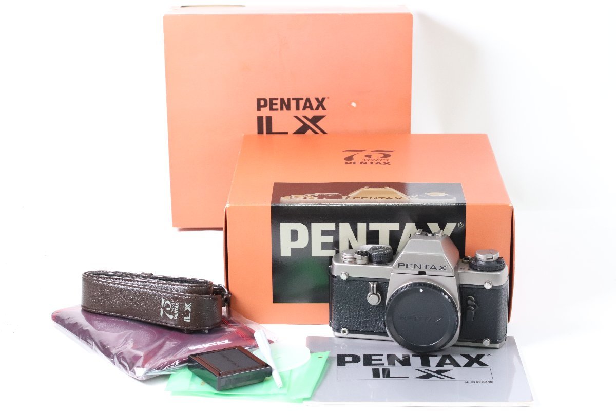 PENTAX ペンタックス LX チタン ボディ 75周年記念モデル MF 一眼レフ