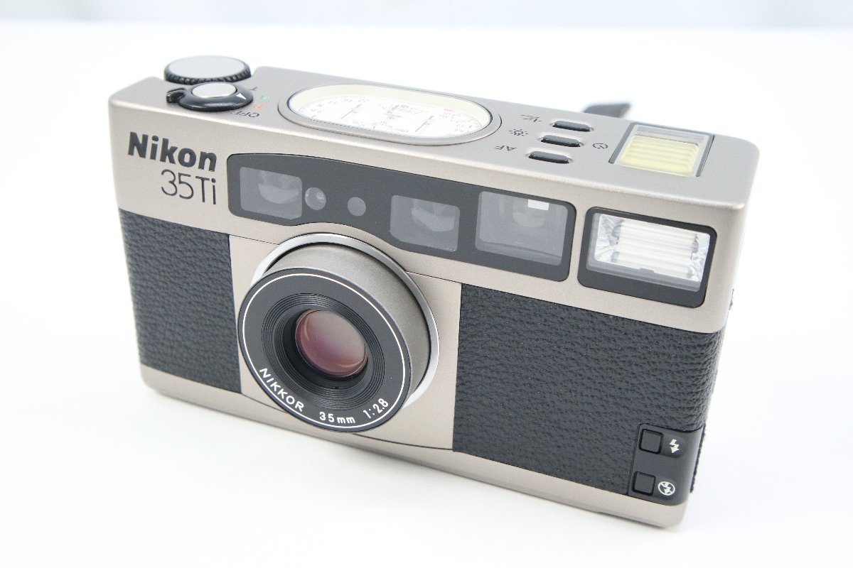 NIKON ニコン 35Ti NIKKOR 35mm F2.8 箱 ケース 取説付 コンパクト