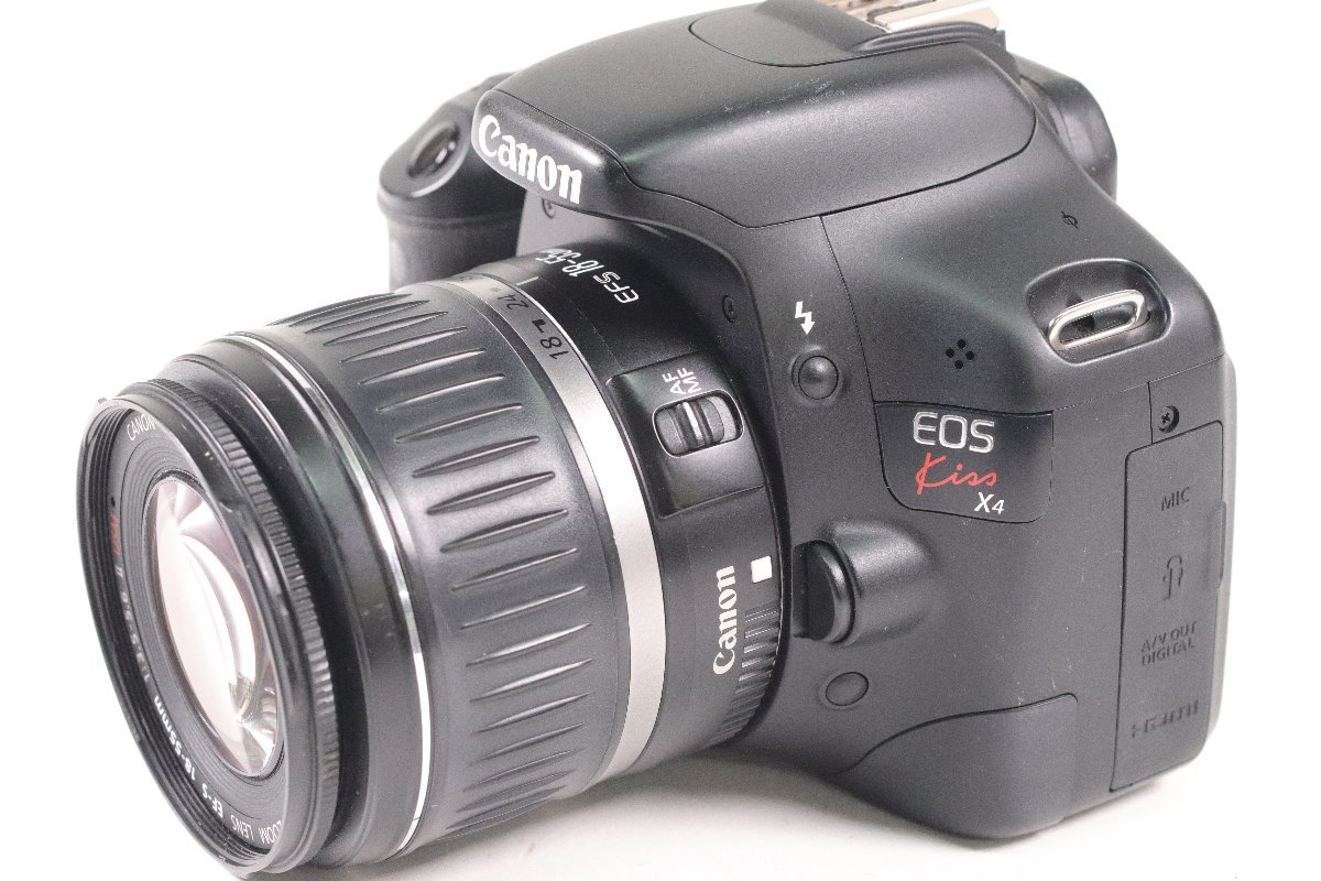 Canon EOS Kiss x4 & レンズEF-S 18-55mm USM付 - library