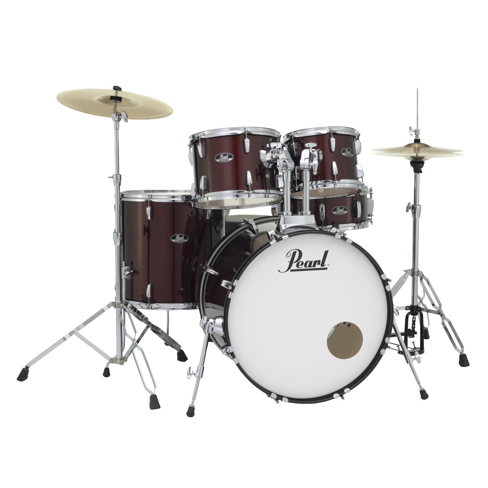 永遠の定番 Pearl ROADSHOW RS525SC C #91 Red Wine ドラムセット