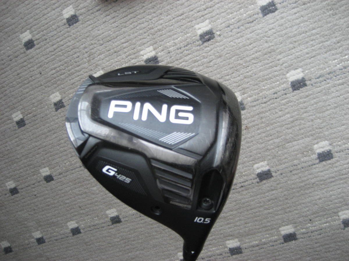 ムノーリタ ヤフオク! - 希少 美品 ピン PING G425 LST 9° ドライバー 「スクエアリーフ」 LST G425 ピン 右利き用 未使用 新品 ドライバー 9.0度 ヘッド クラブ