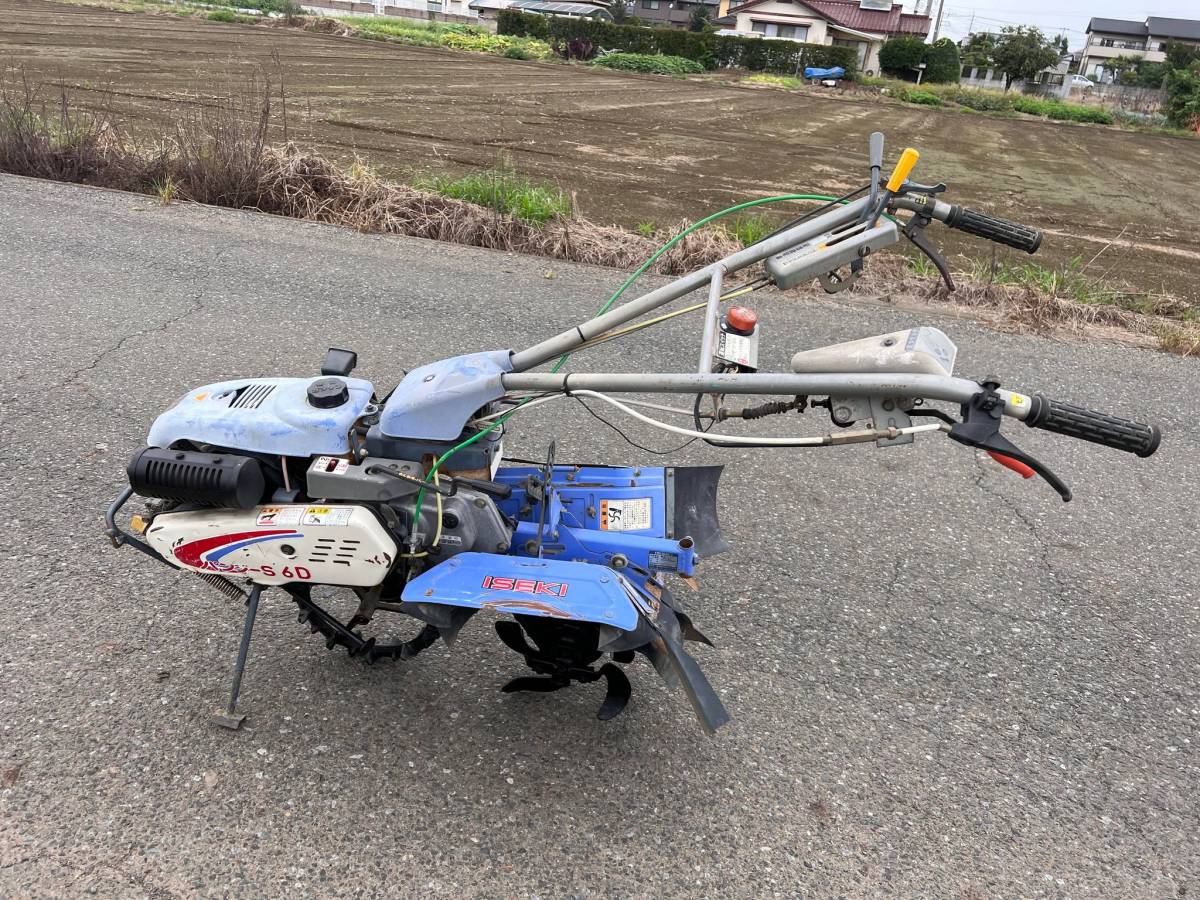 001イセキ 管理機 KMS6D パンジー 6.2馬力 1輪 小型 耕運機 001イセキ 管理機 KMS6D パンジー 6.2馬力 1輪 小型 耕運機