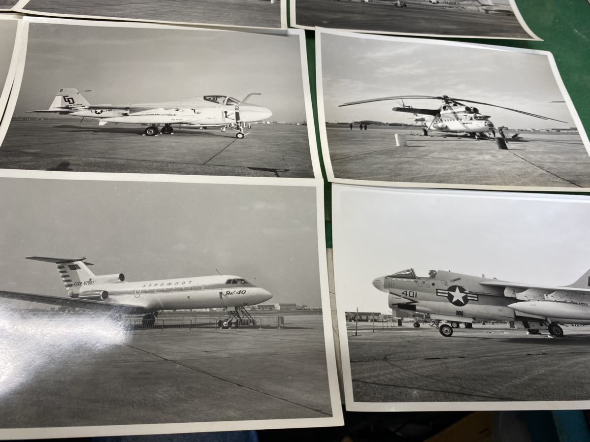 (626)昭和レトロ　古い写真 航空自衛隊から　航空機写真　戦闘機 飛行機 27枚有り_画像9