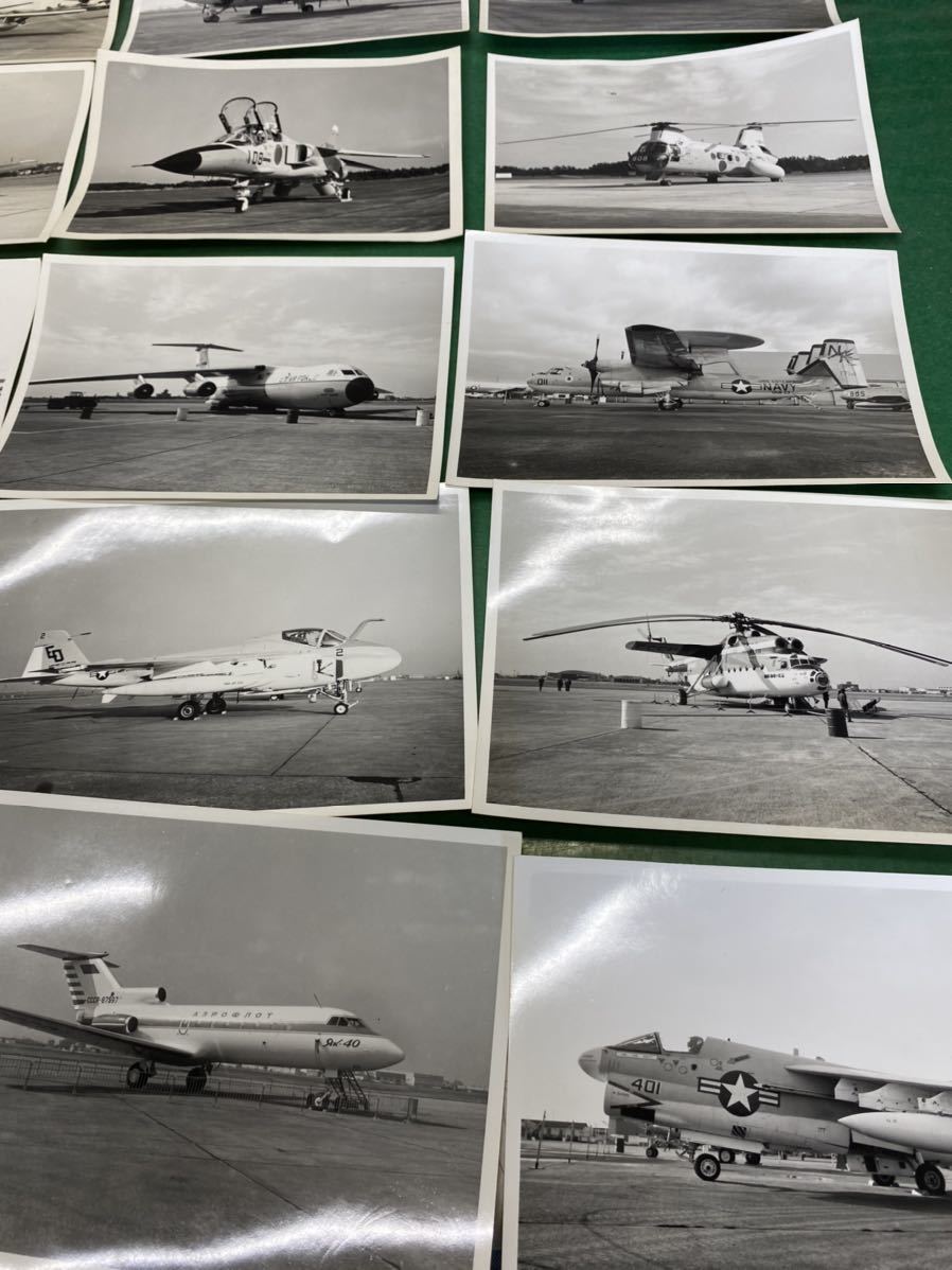 (626)昭和レトロ　古い写真 航空自衛隊から　航空機写真　戦闘機 飛行機 27枚有り_画像5