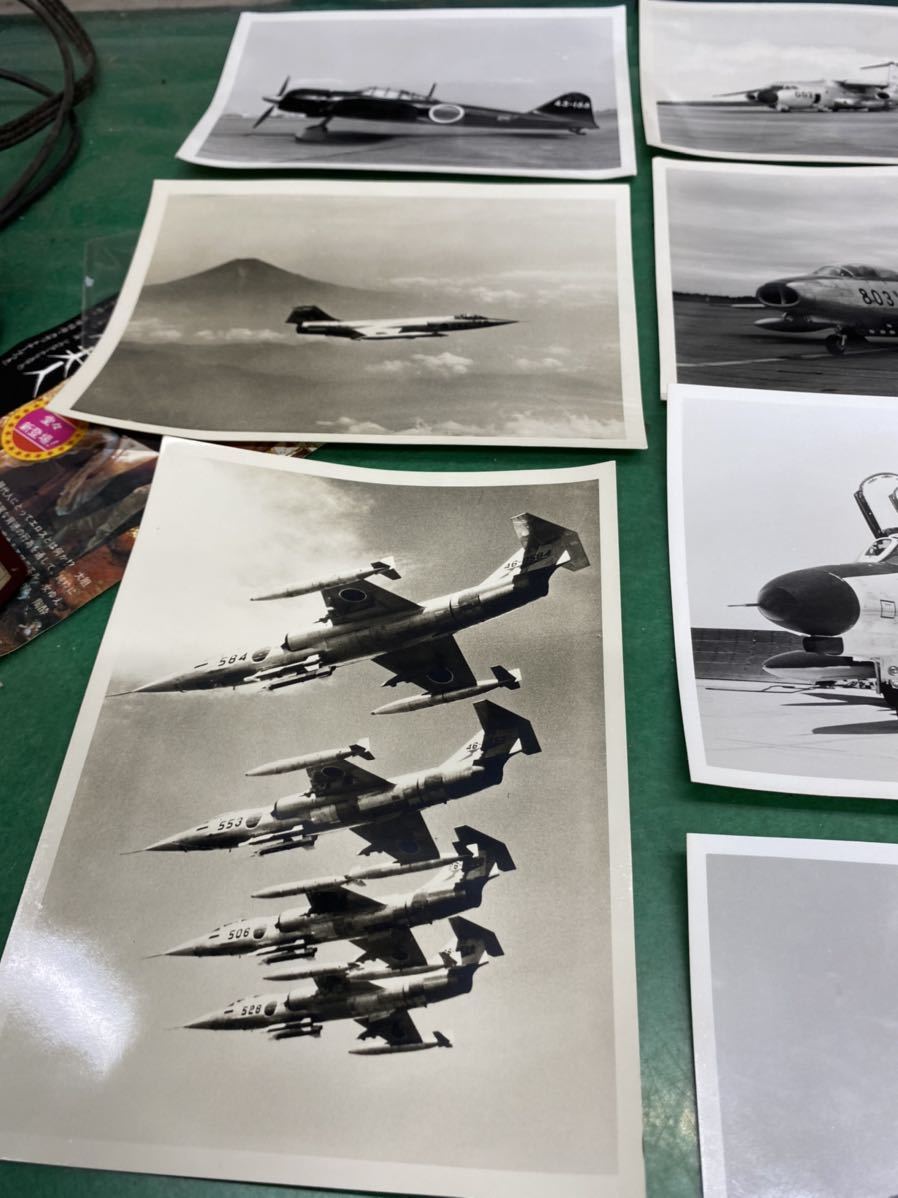 (626)昭和レトロ　古い写真 航空自衛隊から　航空機写真　戦闘機 飛行機 27枚有り_画像6