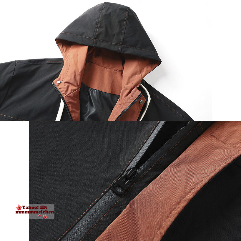 新品★ストリート感 ブルゾン メンズ ジャケット アウター ジャンパー コート【ブラック、ベージュ選択可】XL_画像8