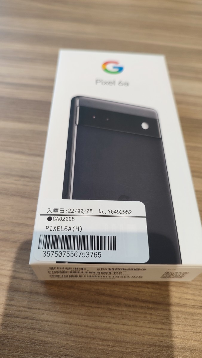 ファッションデザイナー Pixel Google 6a 未使用 本体 スマートフォン
