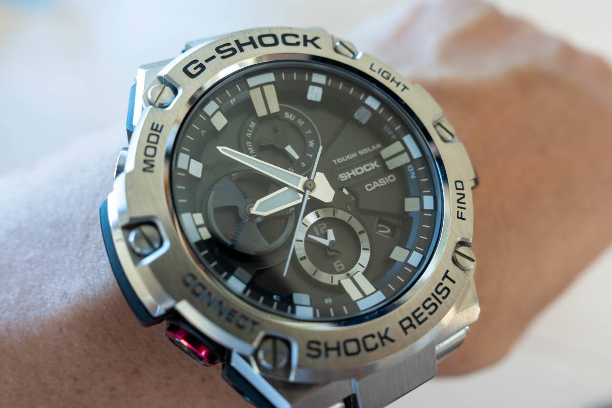GST-B100D-1AJF 良品 カシオ G-SHOCK メタルバンドのG-STEEL GST-B100D-1AJF 良品 カシオ G-SHOCK メタルバンドのG-STEEL