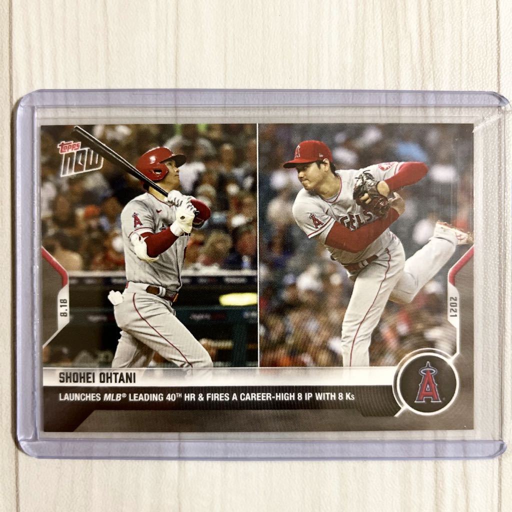 大谷翔平 カード topps now #677. 0361 MLB エンゼルスの画像1