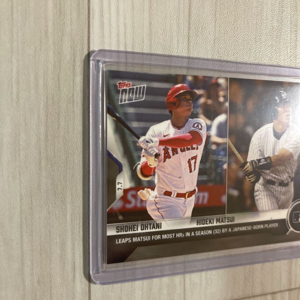 大谷翔平 松井秀喜 カード topps now #475 0371 MLB エンゼルス 大谷翔平 松井秀喜 カード topps now #475 0371 MLB エンゼルス