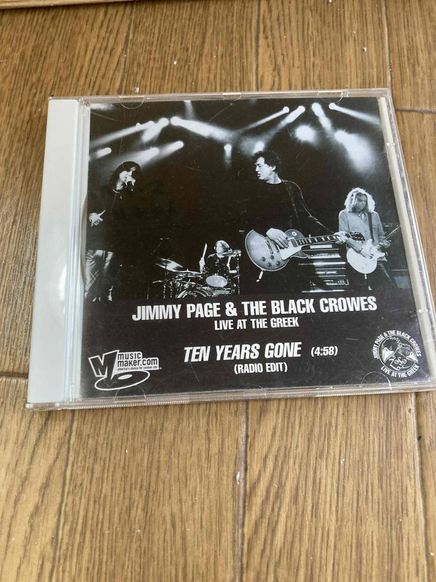 Jimmy Page & The Black Crowes 　LIVE AT THE GREEK 　Ten Years Gone　ジミー・ペイジ　ブラック・クロウズ　シングル　輸入盤　レア_画像1