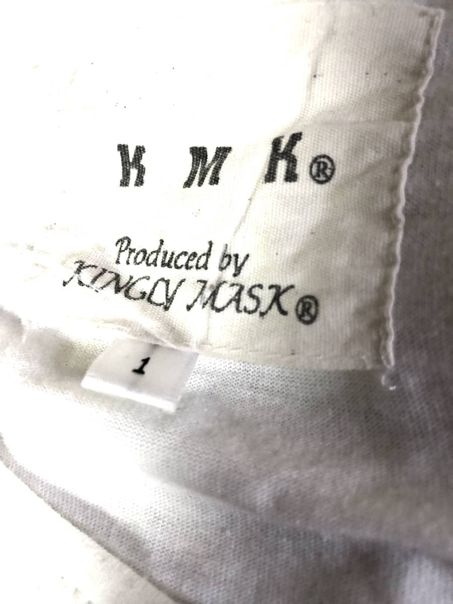 KMK PIPE Tシャツ Produced by KINGCY MASK キングリーマスク パイプ イラスト ユニセックス_画像3
