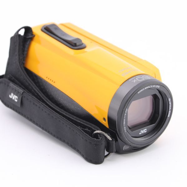 55％以上節約 JVCKENWOOD JVC ビデオカメラ Everio R 防水 防塵 32GB マスタードイエロー GZ-R470-Y 