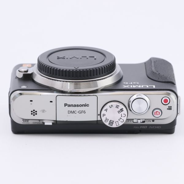 Panasonic パナソニック LUMIX ルミックス ミラーレス一眼カメラ ルミックス GF6 ボディ ブラック DMC-GF6-K#4852_画像7