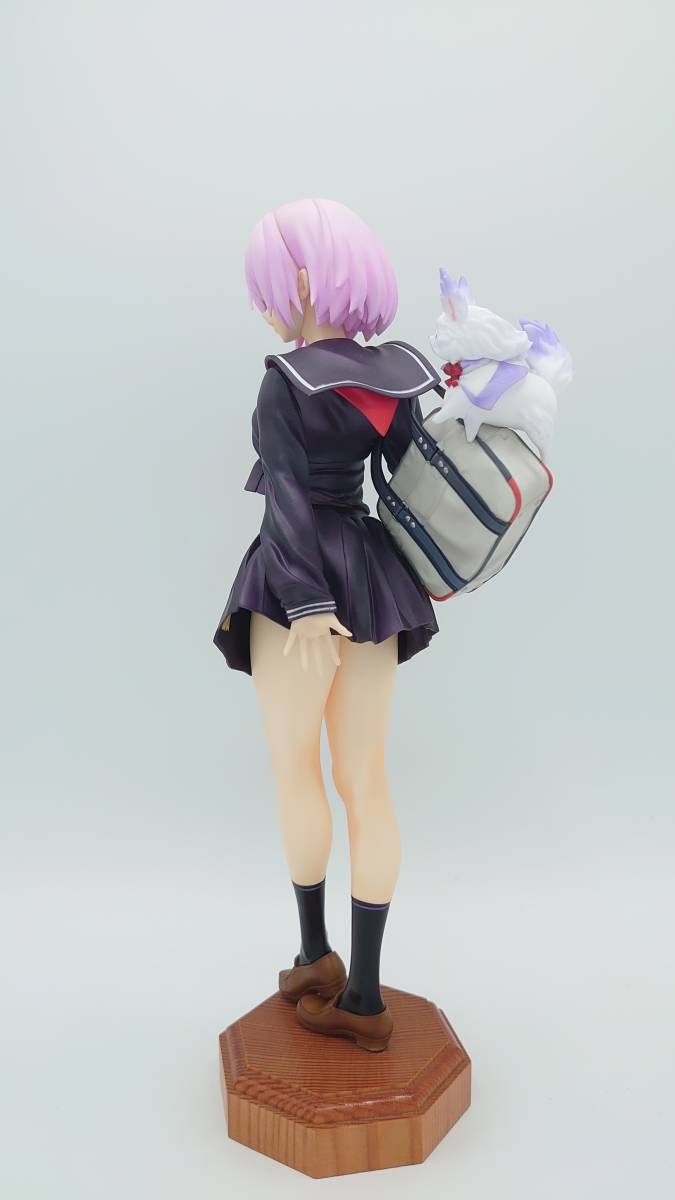 塗装完成品】グリズリーパンダ ガレージキット 制服マシュ 完成品 塗装