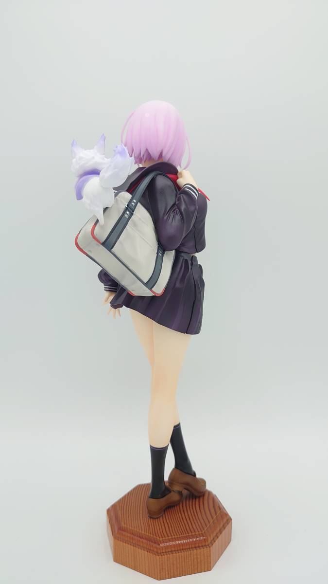 塗装完成品】グリズリーパンダ ガレージキット 制服マシュ 完成品 塗装