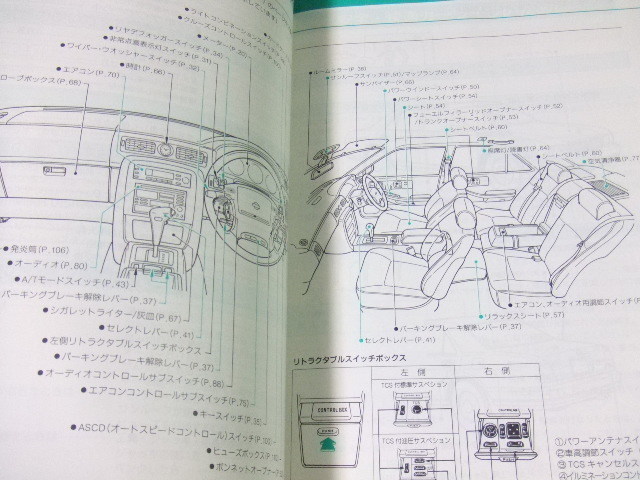  Nissan FY32 Cima CIMA инструкция по эксплуатации инструкция для владельца рука книжка Y32