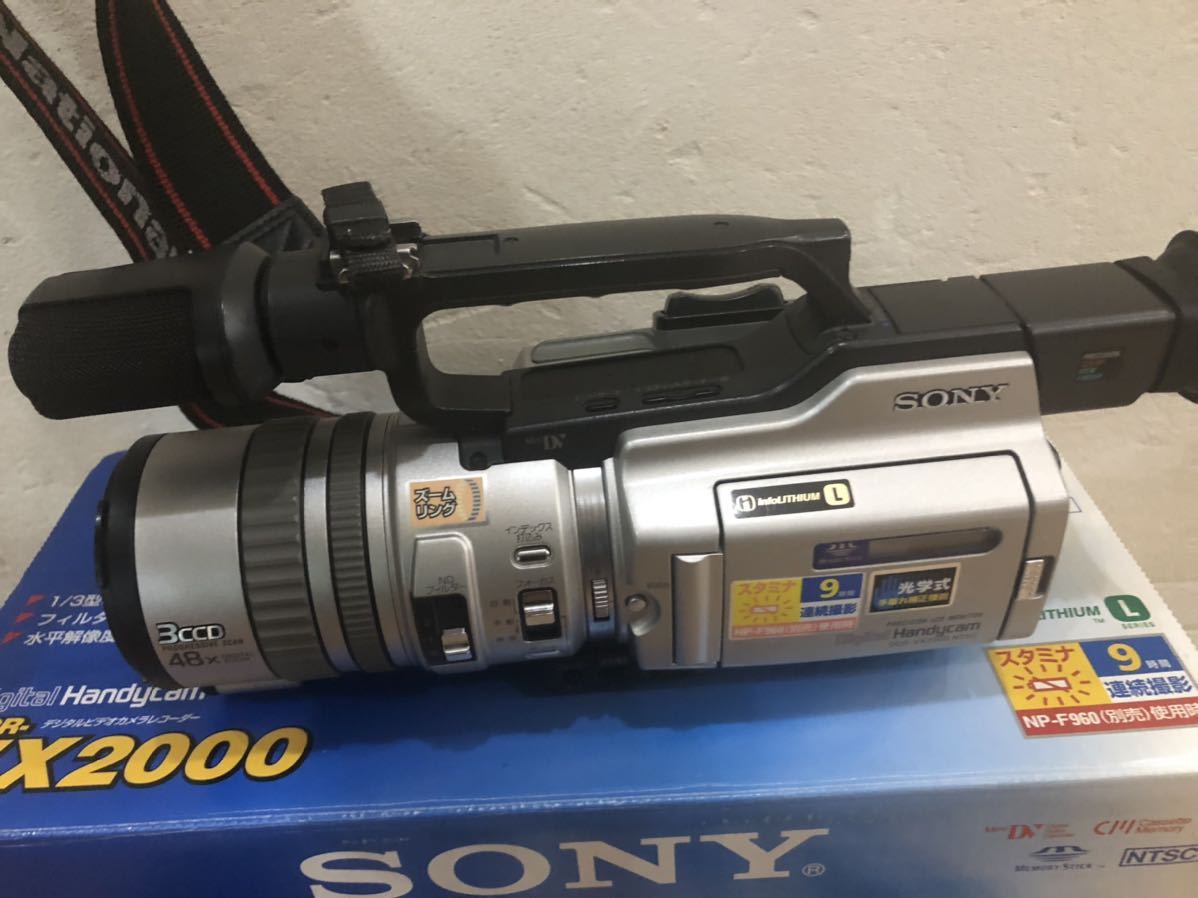 SONY ソニー ビデオカメラ DCR-VX2000 NTSC デジタル カメラ