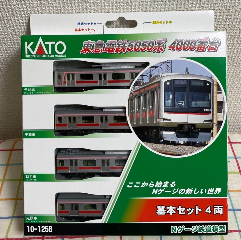 即決有☆KATO 10-1256 東急電鉄 5050系4000番台 基本4両 ライト 動力付
