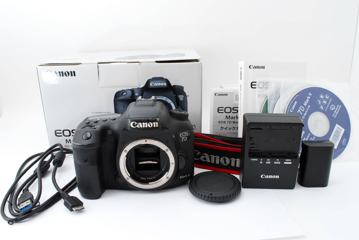 キャノン Canon EOS 7D Mark ll ボディ 【元箱付】#408063 www