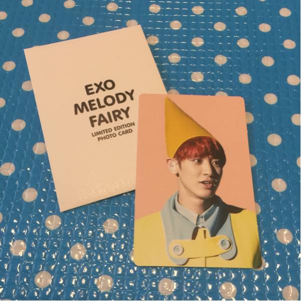 EXO★MELODY FAIRY ×Kakao Friends★Yellow Gift Special Package ★音楽の妖精★封入 トレカ★チャニョル ver.