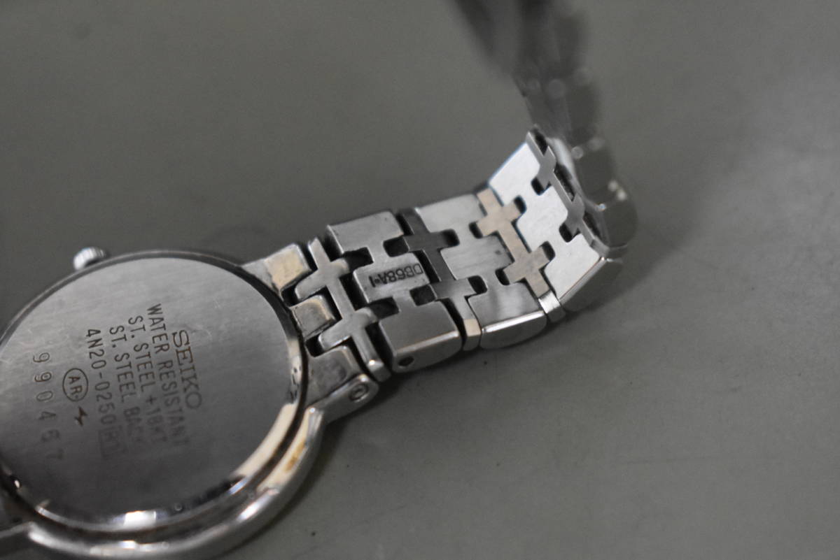 ドール SEIKO Exceline 18KT セイコー エクセリーヌ 4N20-0250 ドール SEIKO Exceline 18KT セイコー エクセリーヌ 4N20-0250