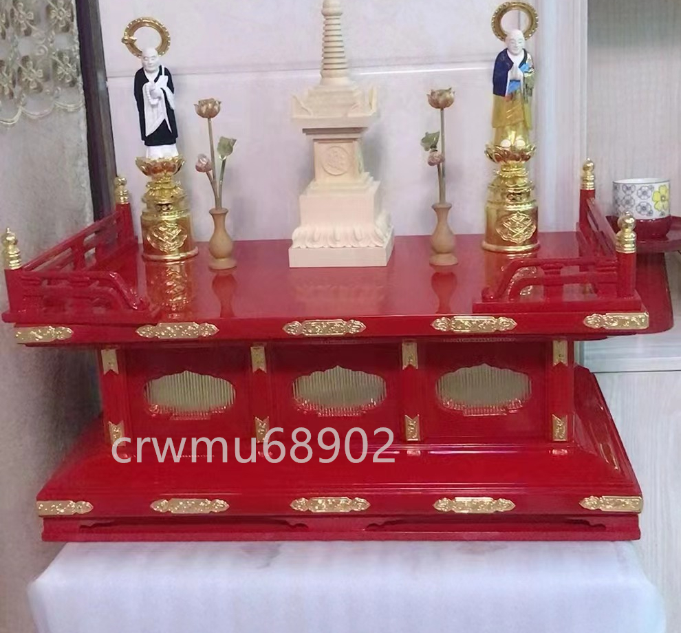 Buddhism fine art tree structure ...book@ gold . gold metal fittings high class family Buddhist altar. .... coating wooden width .55cm height 20cm
