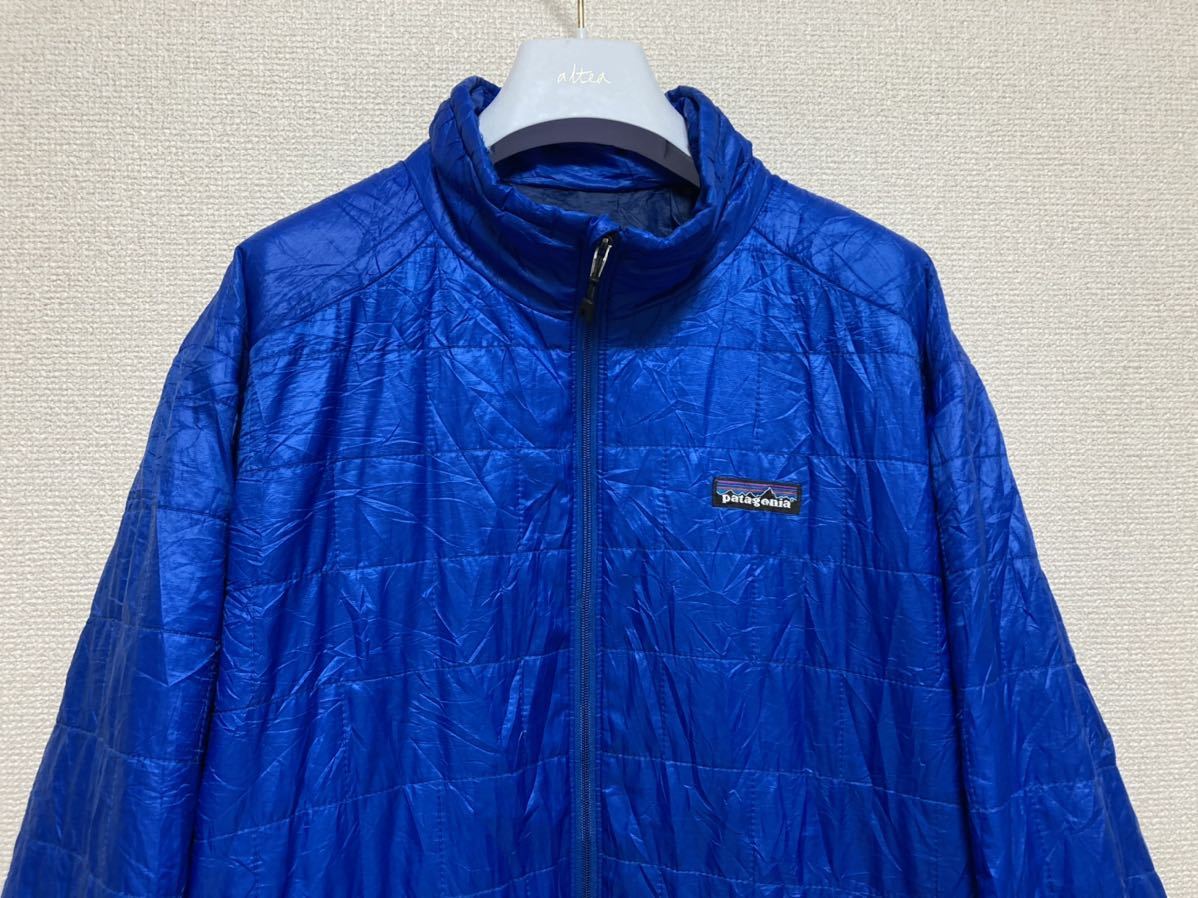 Patagonia PRIMALOFT パタゴニア プリマロフト ナノパフジャケット ジップアップ 青系 L nano Puff JACKET 84210F0_画像3