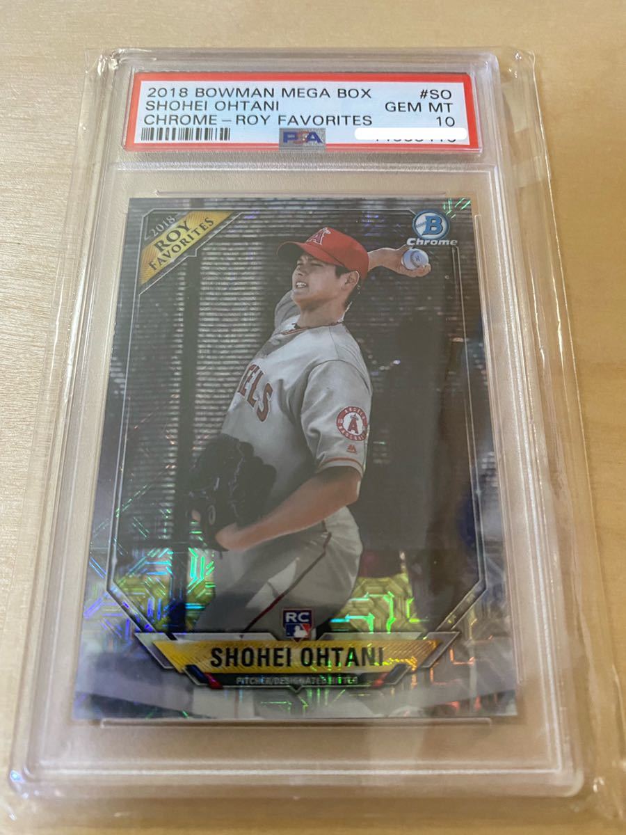 2018 Bowman Chrome Mega ROY Favorites RC Angels Mojo Shohei Ohtani
