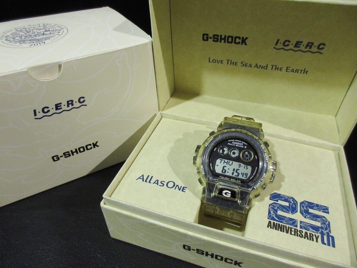 激レア！ 限定 G-SHOCK Gショック 25周年記念 イルクジ Love The Sea And The Earth 25th ANNIVERSARY ソーラー電波 腕時計 GW-6903K-7JRの画像1