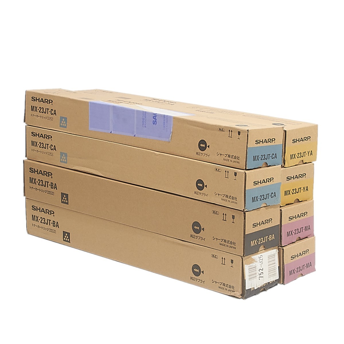 SHARP MX-23JT-BA MX-23JT-CA MX-23JT-MA MX-23JT-YA 4色2セット(8本