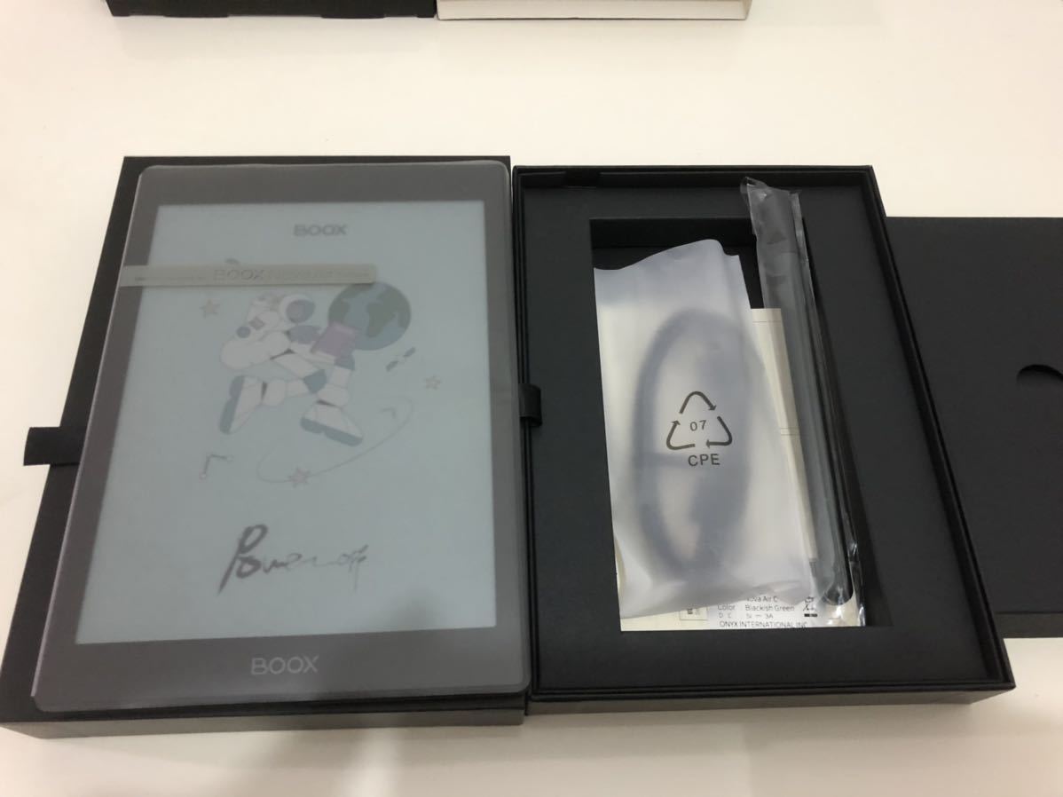 ほぼ新品 純正スリープケースセット フルカラーe-ink googleplayプレ