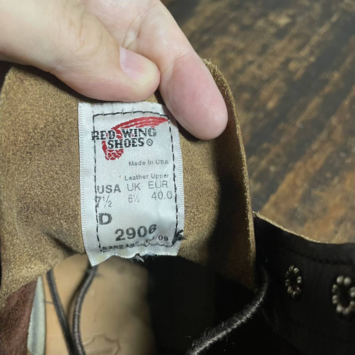 REDWING ラインマン ブーツ 25.5 2906 廃版 www.pegasusforkids.com