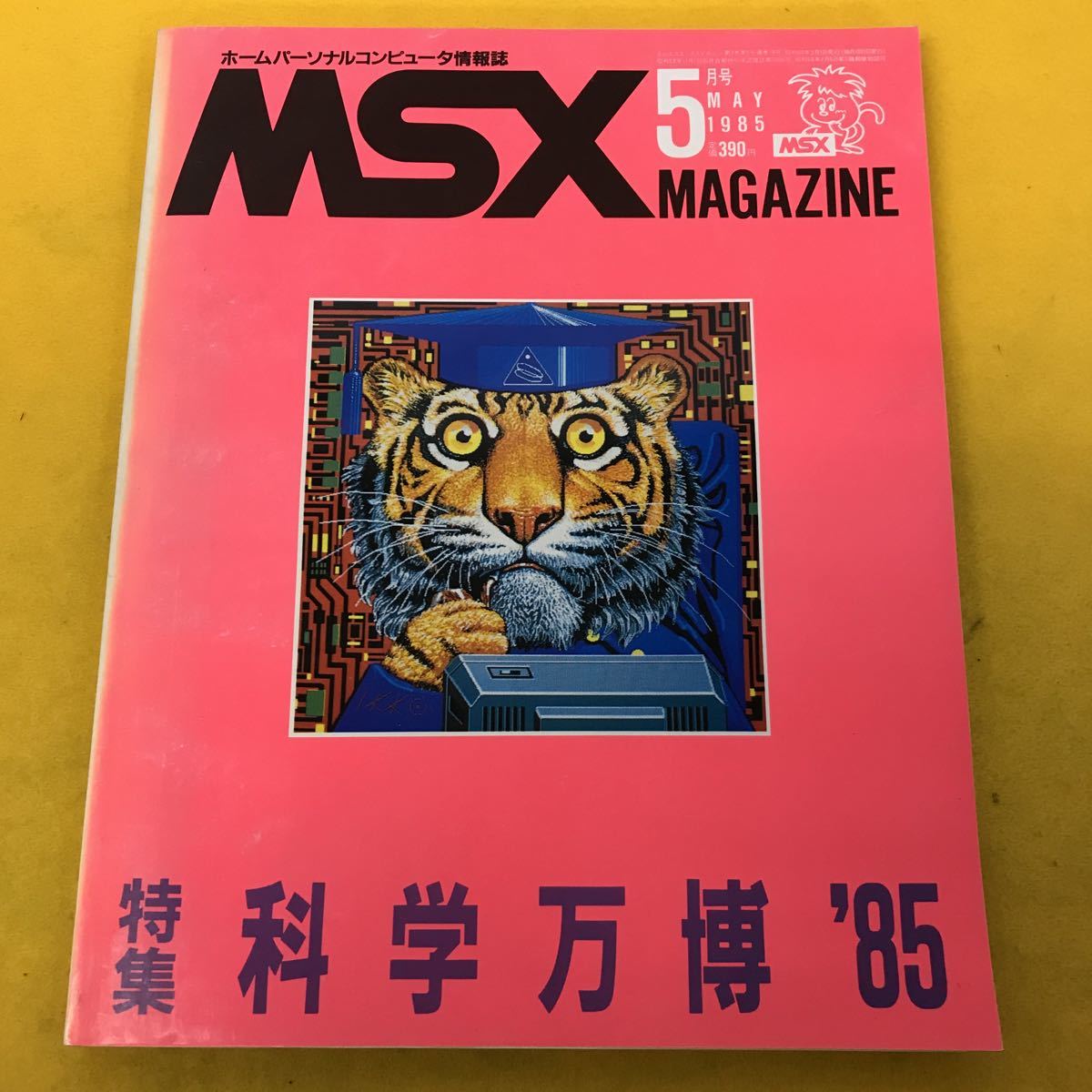 A66-003 MSX MAGAZINE 5 MAY 1985 No.18 特集 科学万博85 本に汚れ、キズ等有り