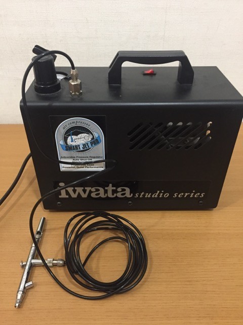 アネスト岩田 コンプレッサー IS-875 エアブラシ iwata - 通販