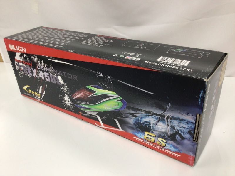 1円〜 未開封含む ALIGN 電動R/C ヘリコプター T-REX450L スーパー