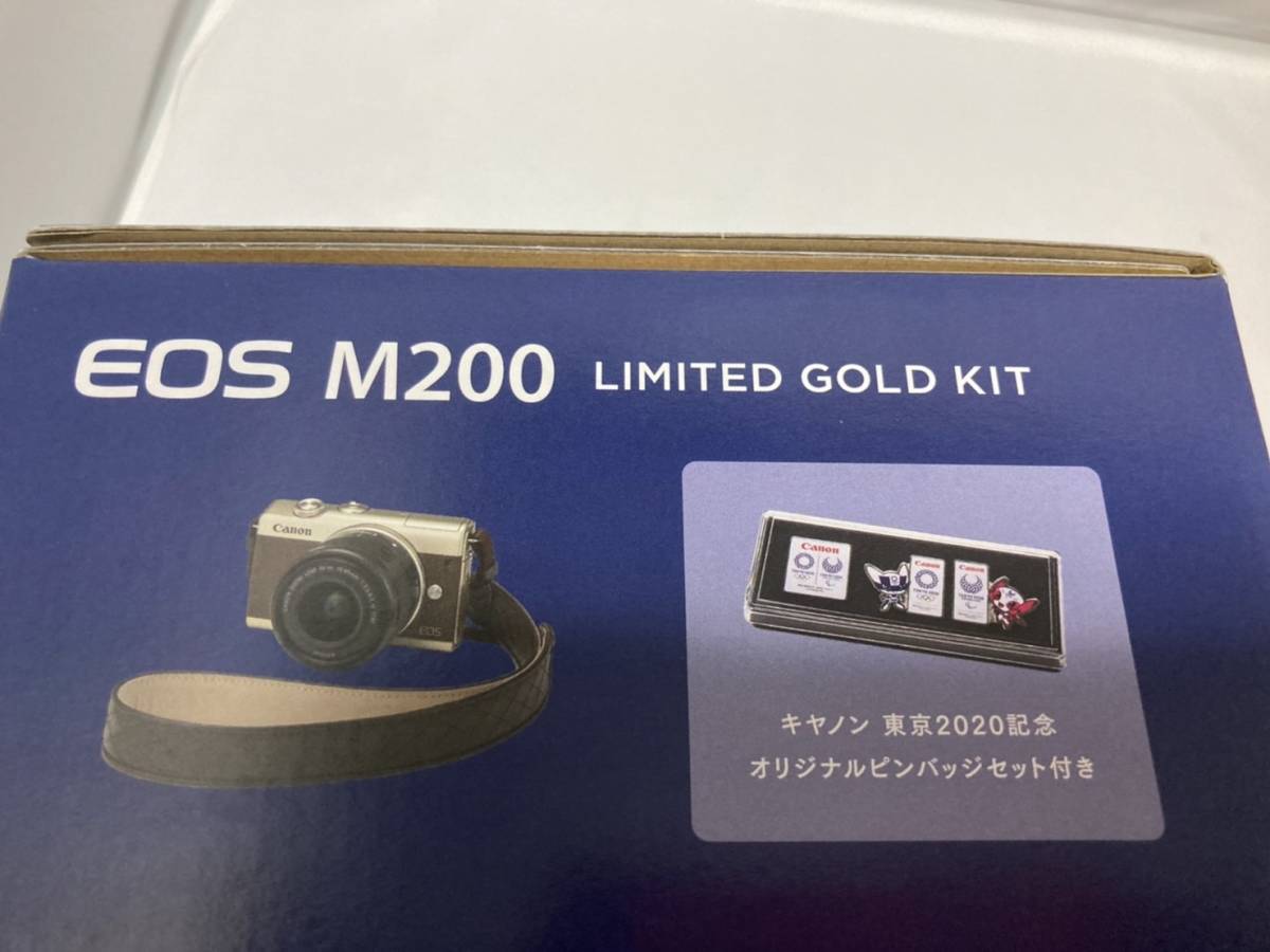 新品未開封 2023年9月迄メーカー保証付 Canon キャノン EOS M200