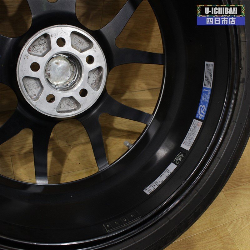 RAYS グラムライツ アズール 57ANA 18インチ×7.0 +50 5H 100 ダンロップ ルマンV 225/45R18 95W BM/BRレガシィ SGフォレスター等に ◎006_画像7