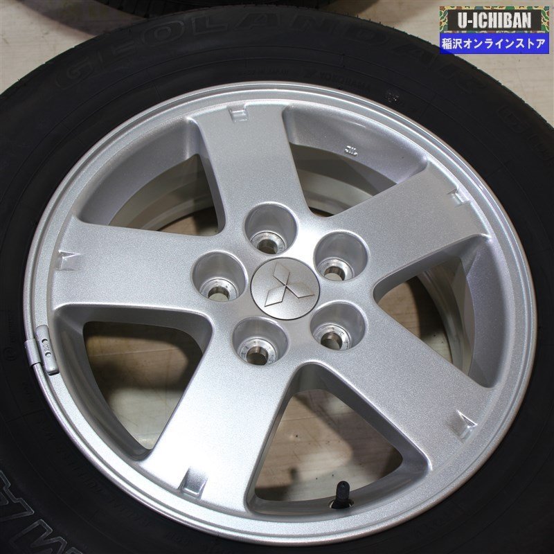 春の新作 三菱純正 デリカD5 税込み 215 70R16 YOKOHAMA GEOLANDAR