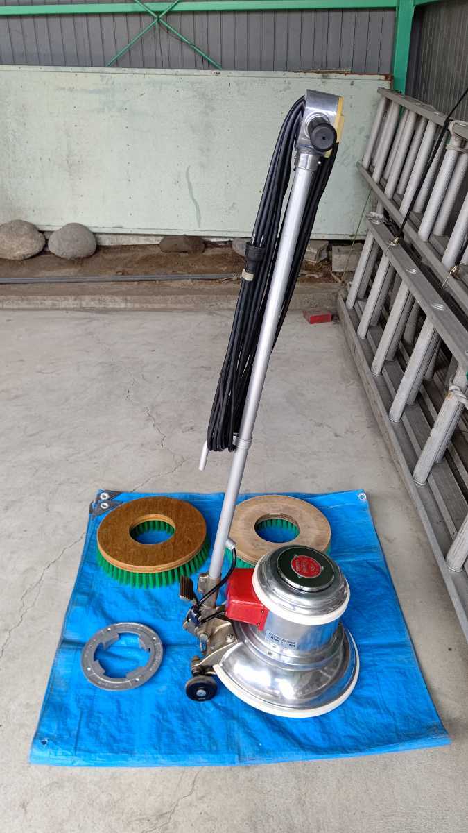 武蔵12インチポリッシャー/床洗浄機/床磨き/店舗清掃/清掃用具 武蔵12インチポリッシャー/床洗浄機/床磨き/店舗清掃/清掃用具