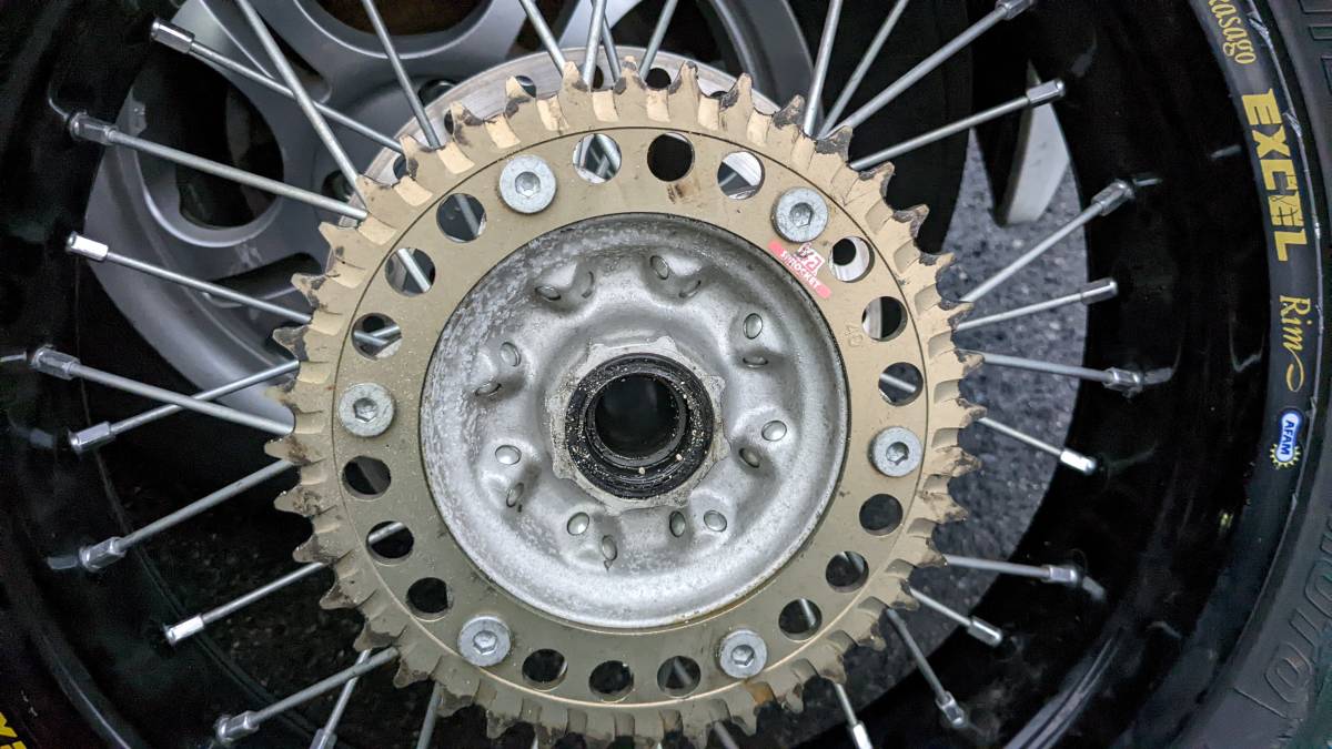 CRF250X 17インチ モタードホイール EXCEL エキセルリム 前後 CRF250X 17インチ モタードホイール EXCEL エキセルリム 前後