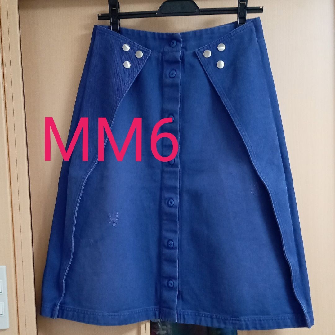 メゾンマルジェラ MM6 デニムスカート サイズ38｜PayPayフリマ