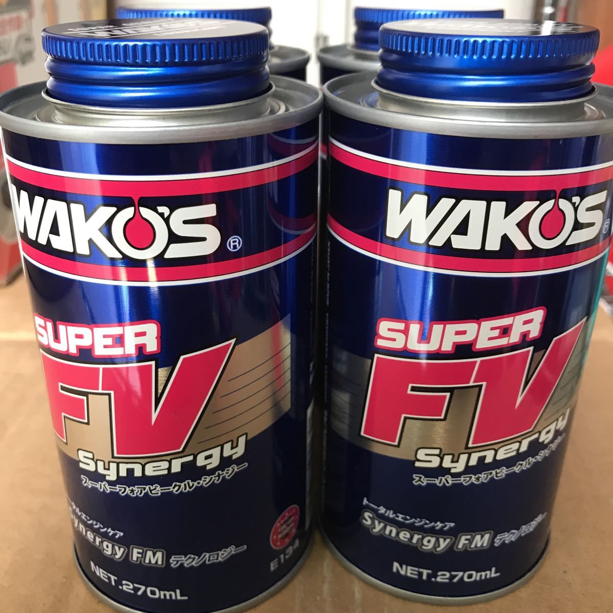 WAKO'S ワコーズ スーパーフォアビークルシナジー S-FV・S エンジンオイル添加剤 4本セット - www.metalin.nl