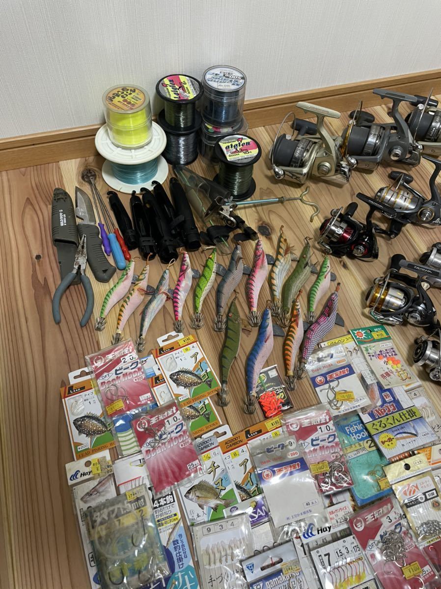 リール・釣り具大量セット シマノ ダイワ RYOBI アブガルシア ヘドン他